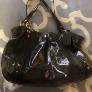 Coach patient leather purse OFFERS WELCOME
